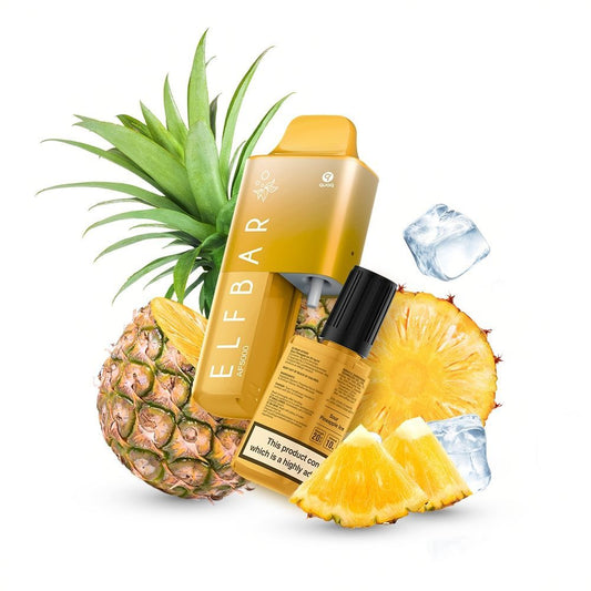 Elfbar AF5000 - Sour Pineapple ICE – 5000 Züge, aromatische Vielfalt