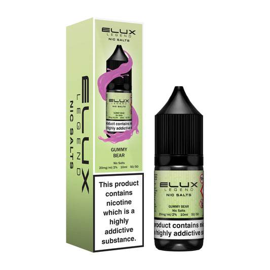 E-Lux - Gummy Bear – E-Lux by Nasty, E-Lux Liquid