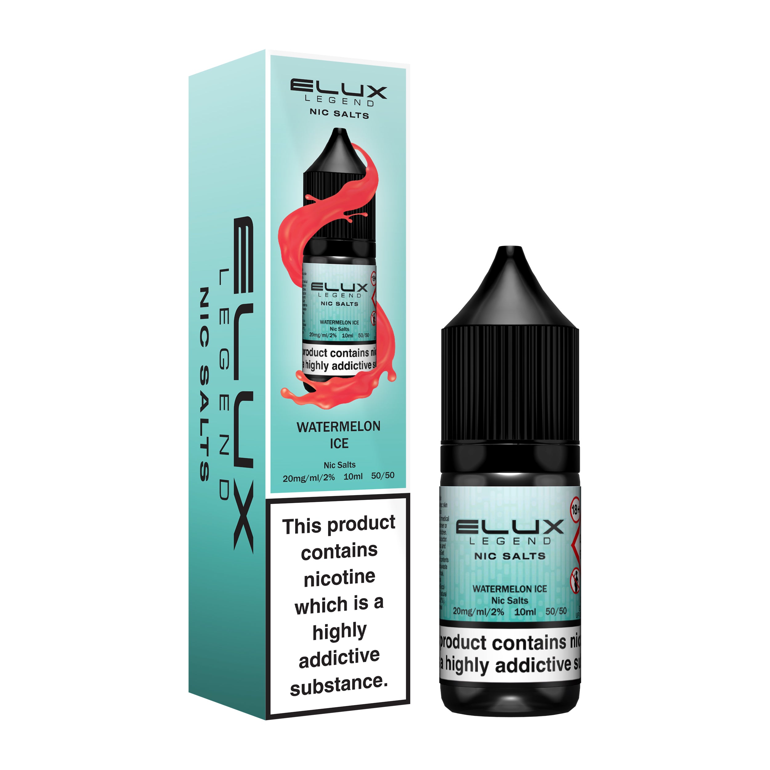 E-Lux - Watermelon Ice – 20 mg Nikotinsalz, Dampfer Liquid