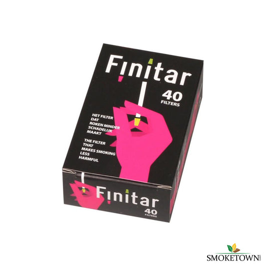 Finitar Filter 40 Stück – Filter für 8mm Zigaretten, Filter für Drehzigaretten