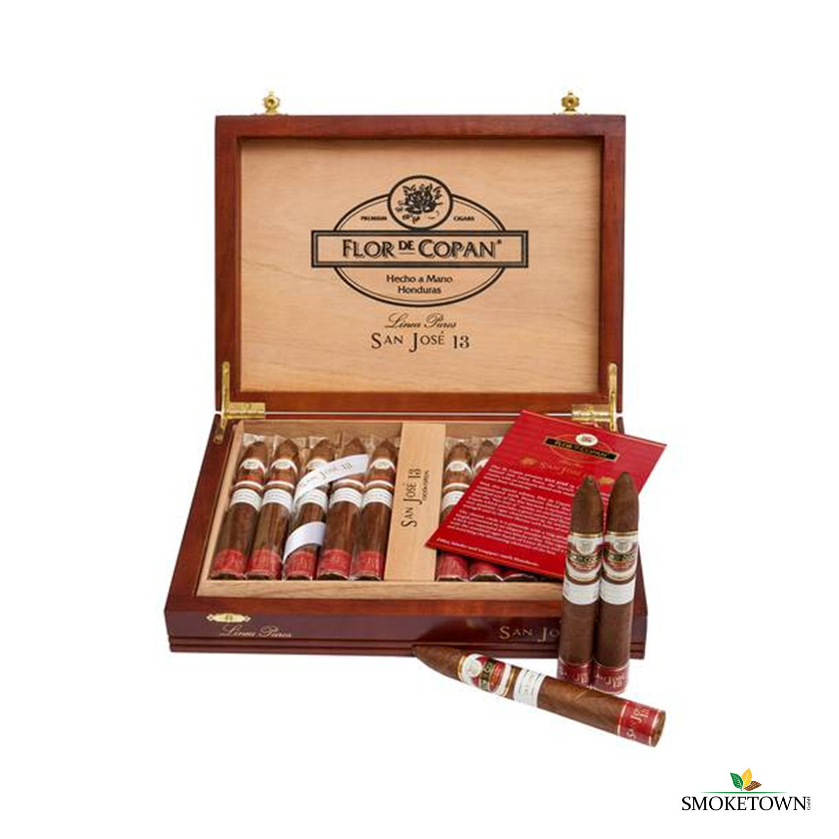 Flor de Copan Zigarren Pirámide San José 13 LP – Pirámide Zigarre kaufen, Premium Zigarren Honduras