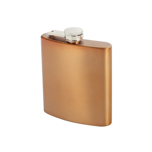 Flachmann Bronze Metallic 6oz