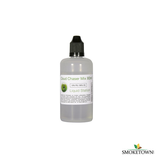 Liquid Basis Cloud Chaser Mix - 80ml – 10PG/90VG, 20PG/80VG