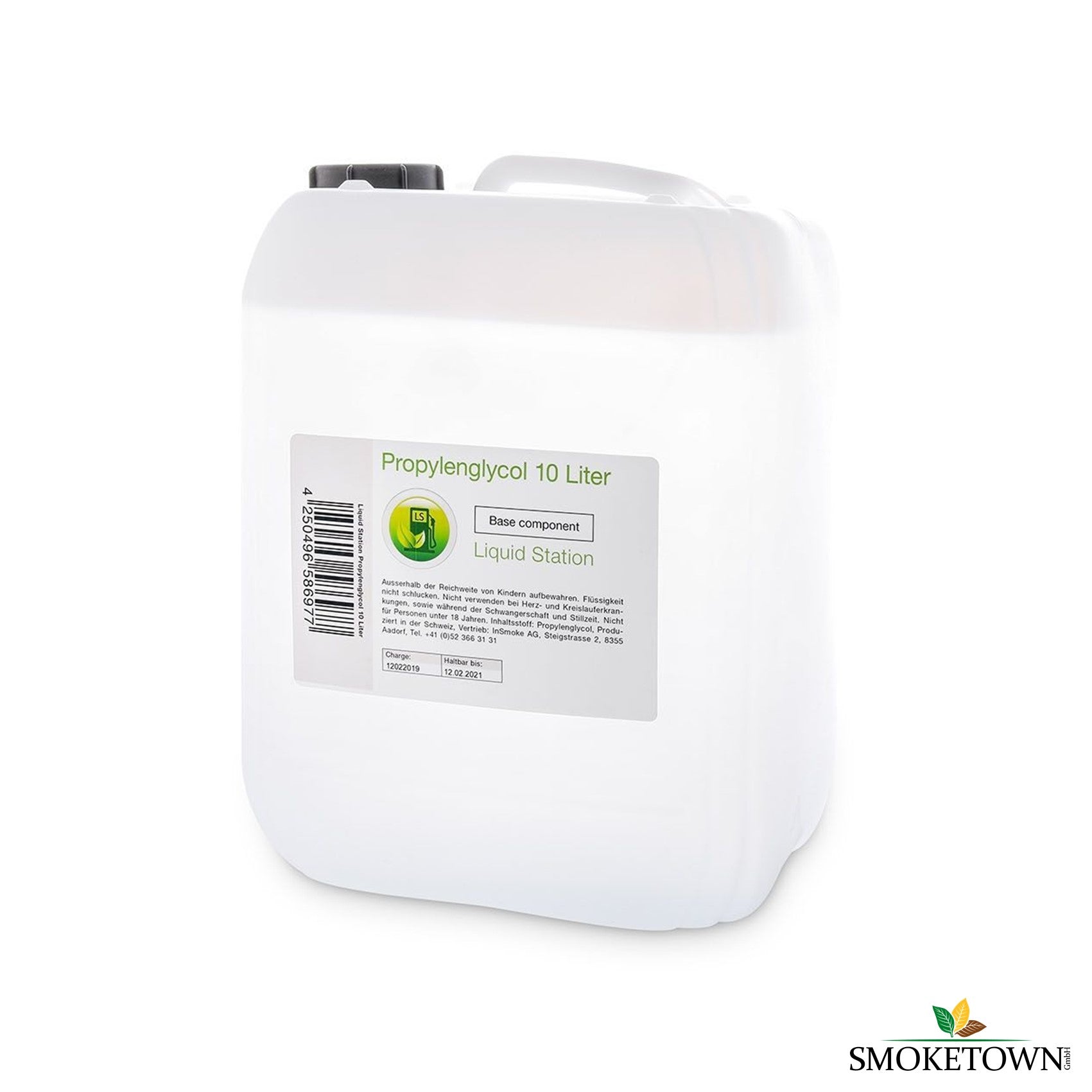 Liquid Basis - Propylenglycol 10 L – 10PG/90VG, 20PG/80VG