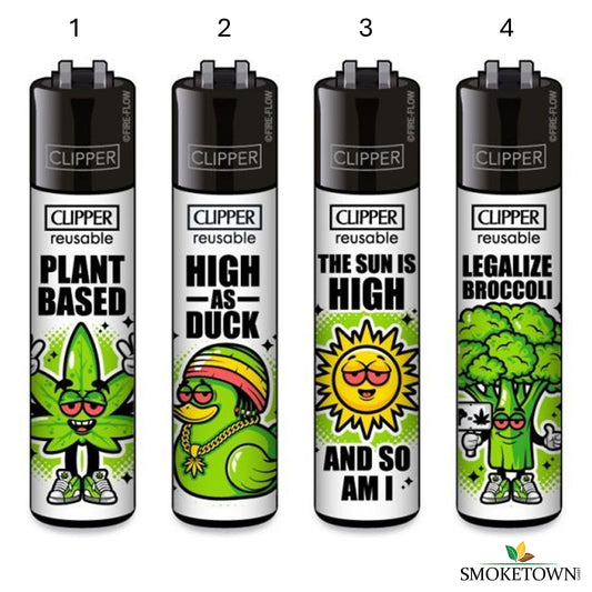 Clipper Cringe - High as Duck – bunte Feuerzeuge, Clipper Feuerzeug kaufen