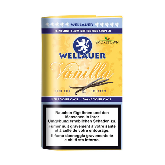 Wellauer Vanilla Shag - 30g Drehtabak – aromatisierte Mischung, Beutel