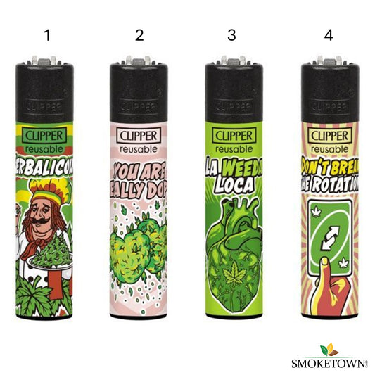Clipper Cringe - Weeda Loca – bunte Feuerzeuge, Clipper Feuerzeug kaufen