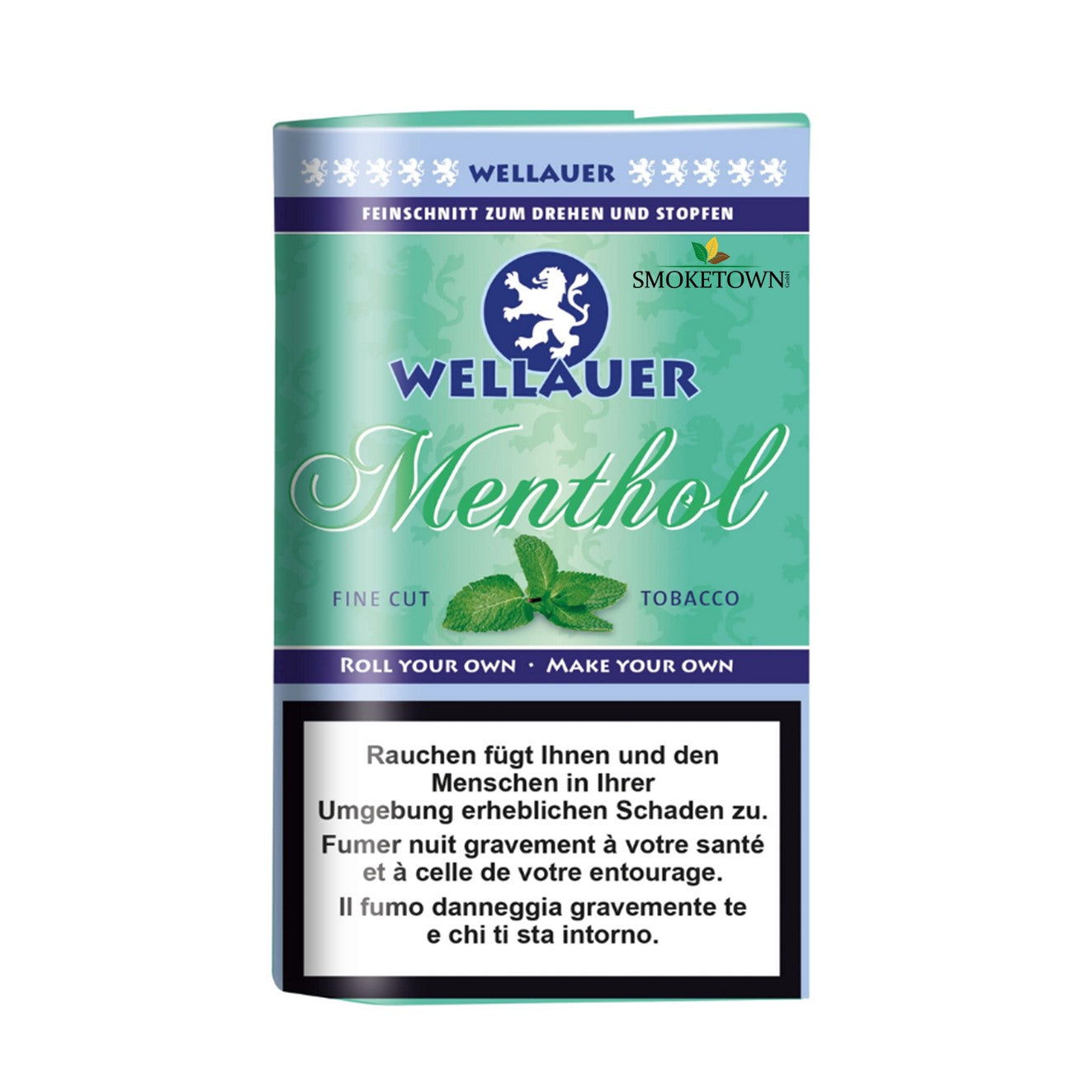 Wellauer Menthol Shag 30g Drehtabak – Drehtabak Alltag, Drehtabak Menthol