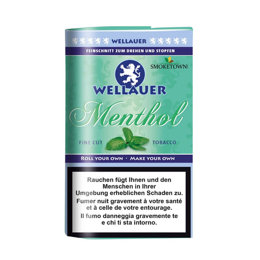 Wellauer Menthol Shag 30g Drehtabak – Drehtabak Alltag, Drehtabak Menthol