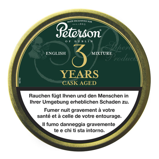 Peterson 3 Years Cask Aged - English – Pfeifentabak, Tabakwaren