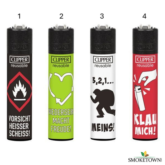 Clipper Cringe - Hot Shit – bunte Feuerzeuge, Clipper Feuerzeug kaufen