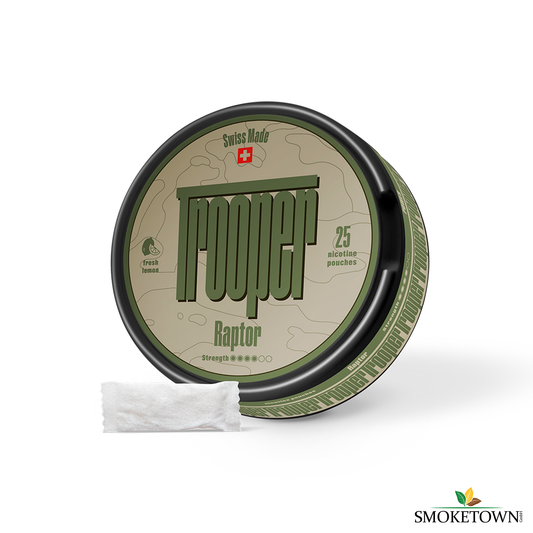 Heimat Trooper Raptor Fresh Lemon Nikotinbeutel – Heimat Lemon Snus, Heimat Nikotinbeutel Schweiz