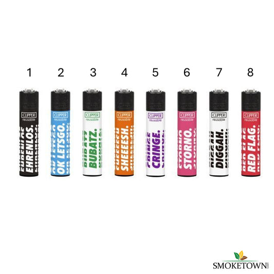 Clipper Cringe - Assortiert – bunte Feuerzeuge, Clipper Feuerzeug kaufen