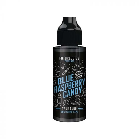 Future Juice Blue Raspberry Candy - 100ml - Shortfill – 70VG 30PG Shortfill, All-Day Berry Liquid