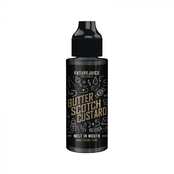 Future Juice Butterscotch Custard - 100ml - Shortfill – 100ml Shortfill Liquid, 70VG 30PG Liquid