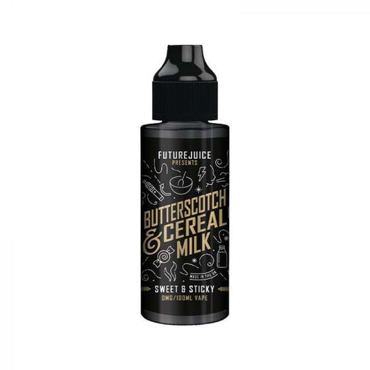 Future Juice Butterscotch, Frosted Cereal & Milk - 100ml - Shortfill – 100ml Shortfill Dessert, 70VG 30PG Liquid