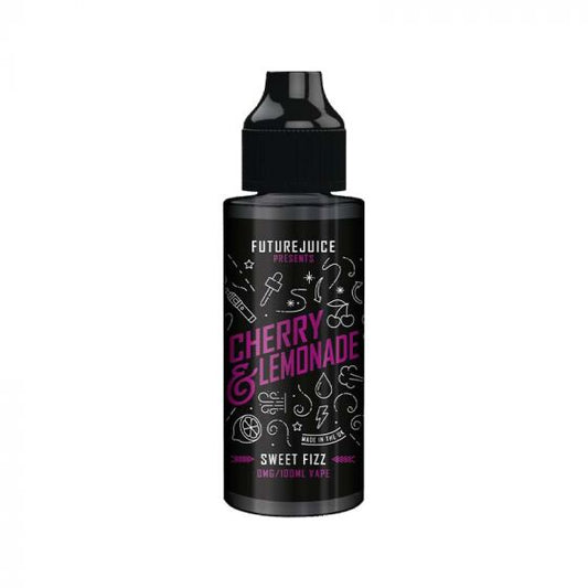 Future Juice Cherry & Lemonade - 100ml - Shortfill – 100ml Vape Drink Liquid, 70VG 30PG Liquid