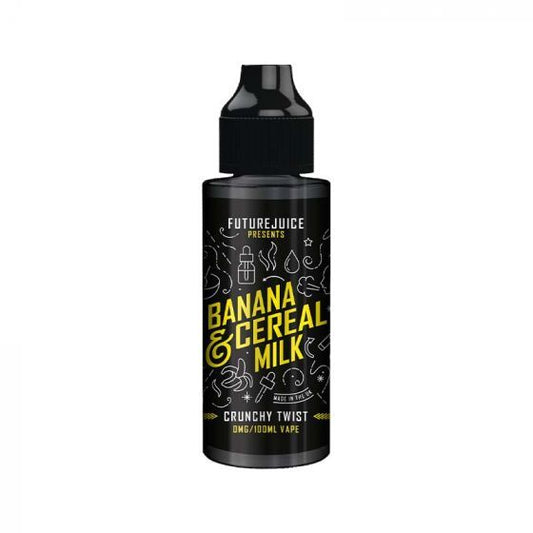 Future Juice Frosted Banana - 100ml - Shortfill – 70VG 30PG Shortfill, All-Day Banana Vape
