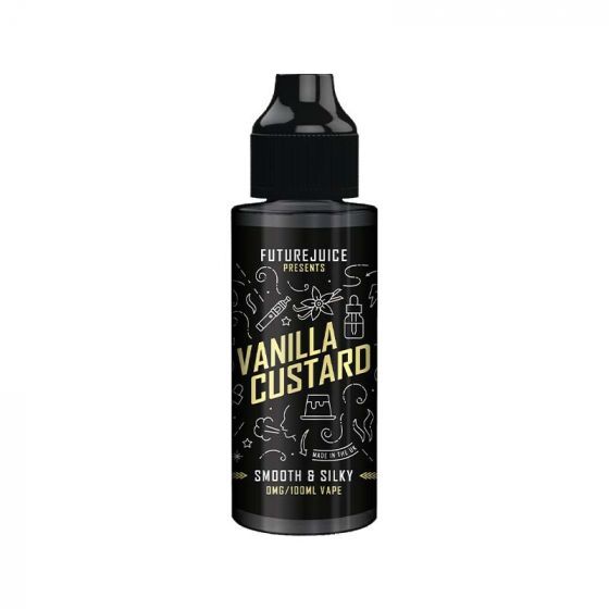 Future Juice Vanilla Custard - 100ml - Shortfill – 0mg Vanilla Liquid, 100ml Dessertliquid
