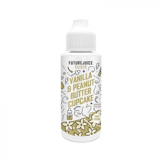 Future Juice Vanilla&Peanut Butter Cupcake - 100ml - Shortfill – 50VG 50PG Shortfill, Chubby Gorilla 120ml
