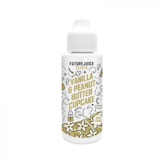 Future Juice Vanilla&Peanut Butter Cupcake - 100ml - Shortfill – 50VG 50PG Shortfill, Chubby Gorilla 120ml