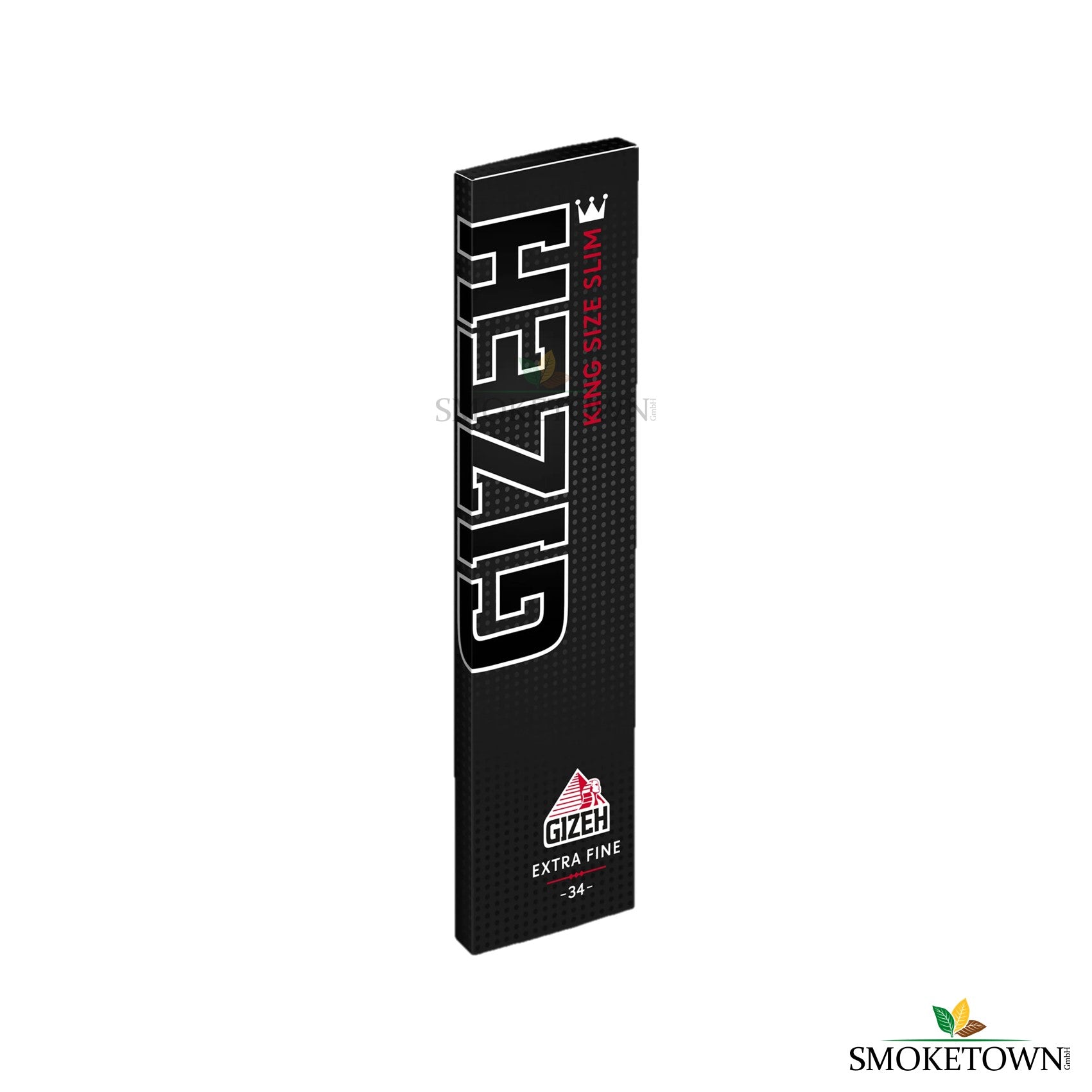 GIZEH BLACK® King Size Slim – Filter für Zigaretten, Filtertips