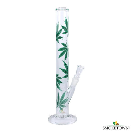 Glasbong "Weed" - 45cm – Bong 45 cm, Bong für tiefe Züge