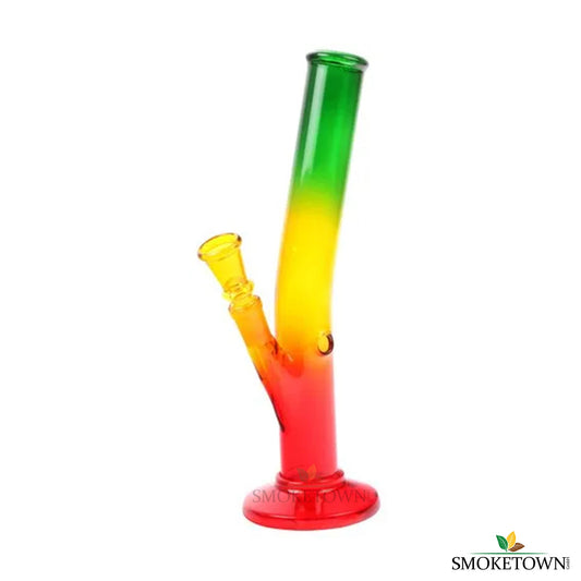 Glasbong "Rasta" - 26cm – Bong 45 cm, Bong für tiefe Züge
