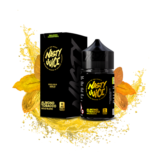 Nasty Juice Aroma - Gold – Almond Tobacco Liquid, E-Zigaretten Tabakaroma