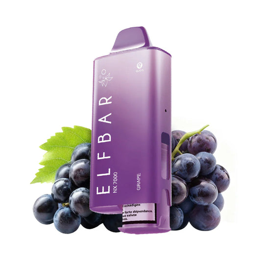 ELFBAR NX7000 Grape Vape Kit