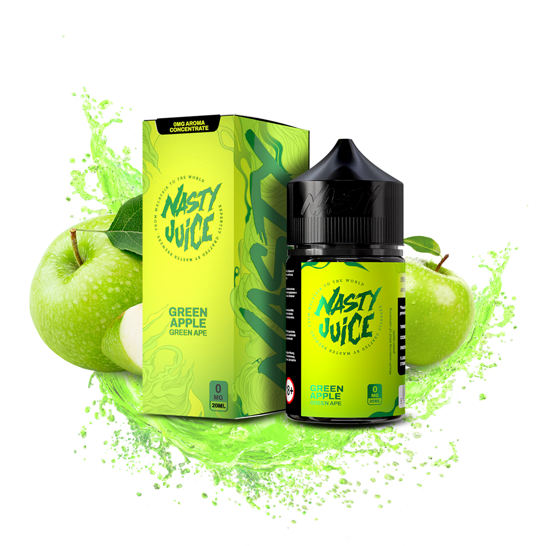 Nasty Juice Green Ape Longfill Aroma – 20ml Apfel Aroma, Apfel Aroma Longfill