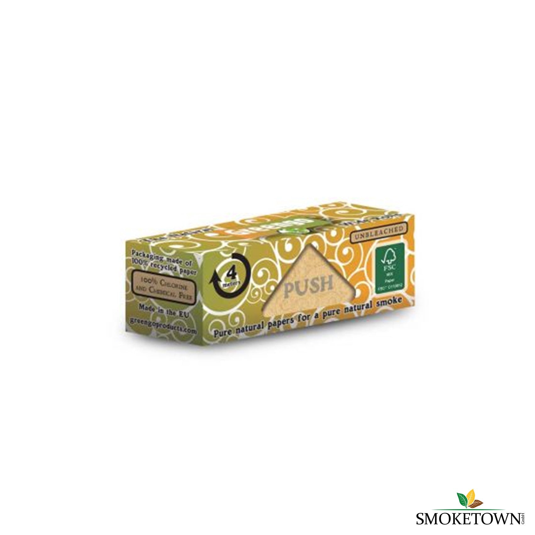 Greengo Wide Rolls – biologisch abbaubares Zigarettenpapier, biologisches Zigarettenpapier