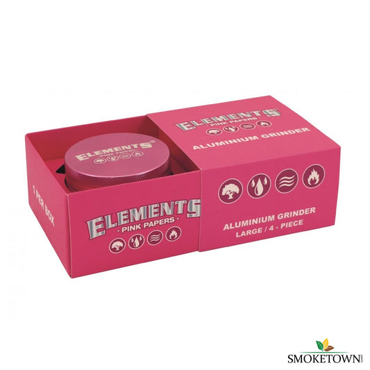Elements Pink Grinder – 4-teiliger Grinder, 61 mm Grinder