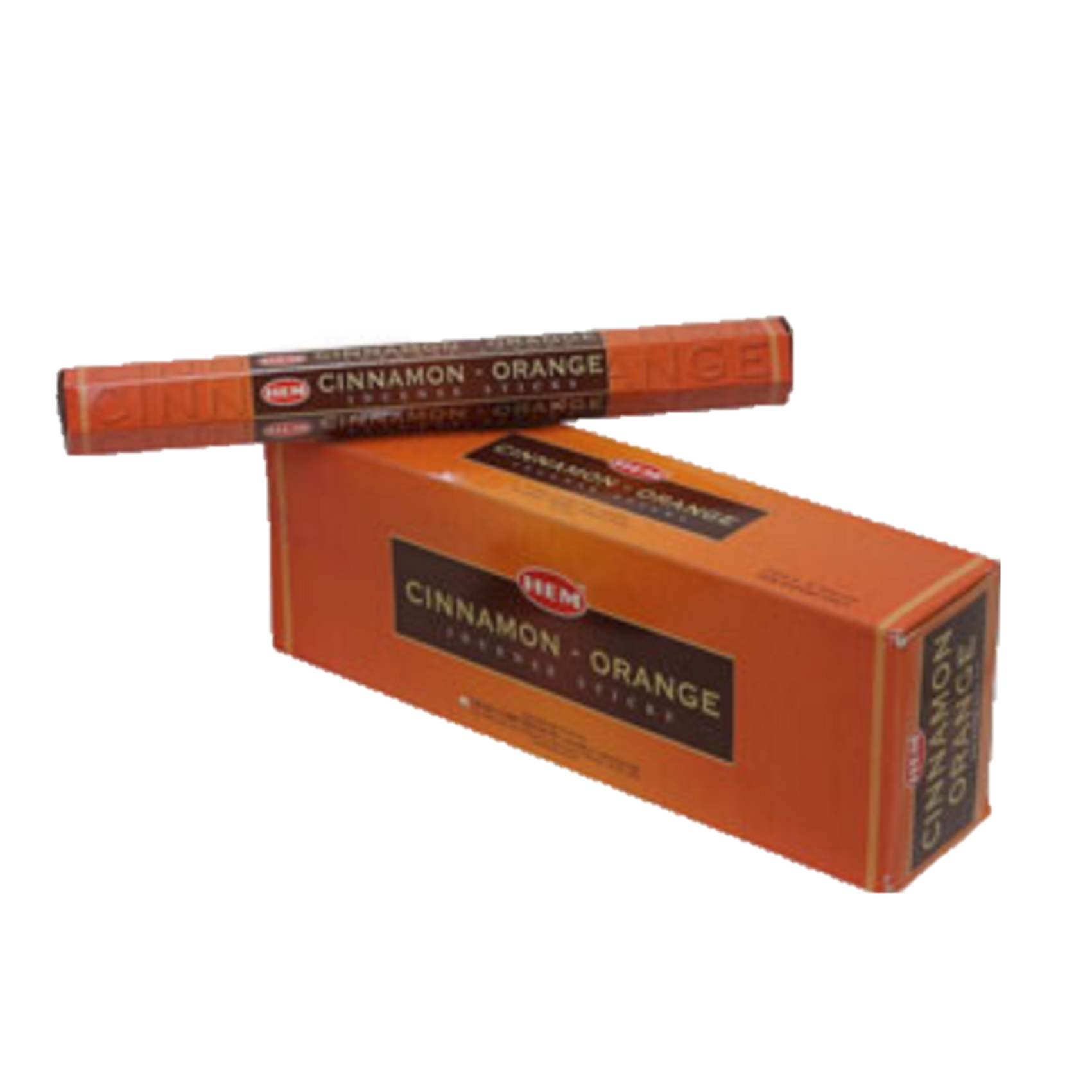 HEM Cinnamon Orange Räucherstäbchen - 20 Stk – aromatische Räucherstäbchen, Coconut Räucherstäbchen