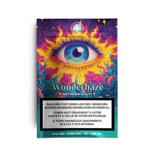 Wonderhaze - High Level CBD – CBD 23 %, CBD 50% Sativa 50% Indica