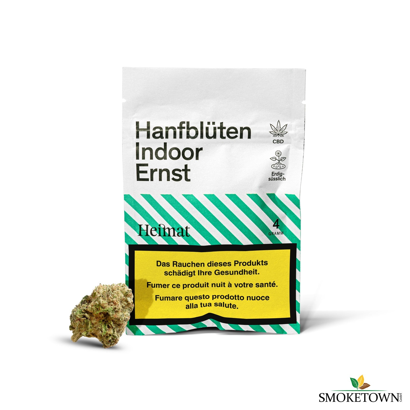 Heimat Hanfblüten Ernst 4g – CBD 15 Prozent, CBD 20 Prozent