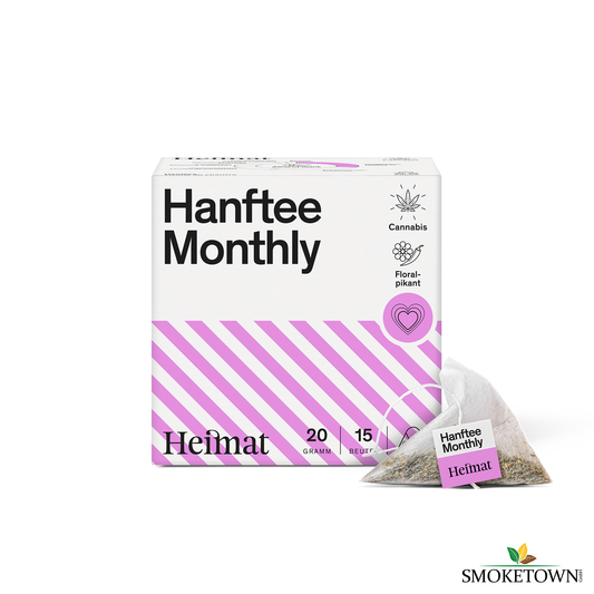 Heimat Hanftee Monthly – Hanf Kräutertee Schweiz, Hanftee Alltag