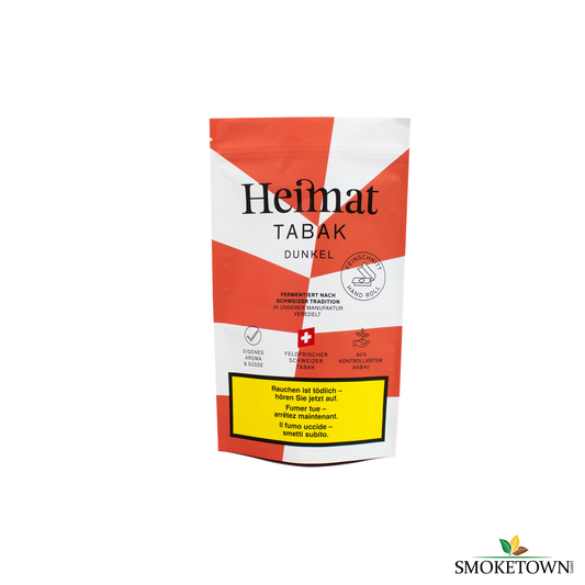 Heimat RYO Dunkel Feinschnitt 80g – Drehtabak Erwachsene, Drehtabak Feinschnitt 80 g