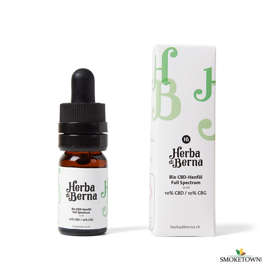 Herba di Berna Bio CBD & CBG Öl 10% - 0.15% THC – bestes cbg öl, bestes cbg öl schweiz