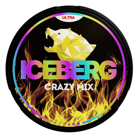 Iceberg Crazy Mix Snus - 50mg – Crazy Snus, Frucht Snus