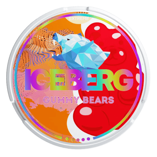 Iceberg Gummy Bears Snus - 50mg – diskreter Snus, fruchtiger Nikotinbeutel