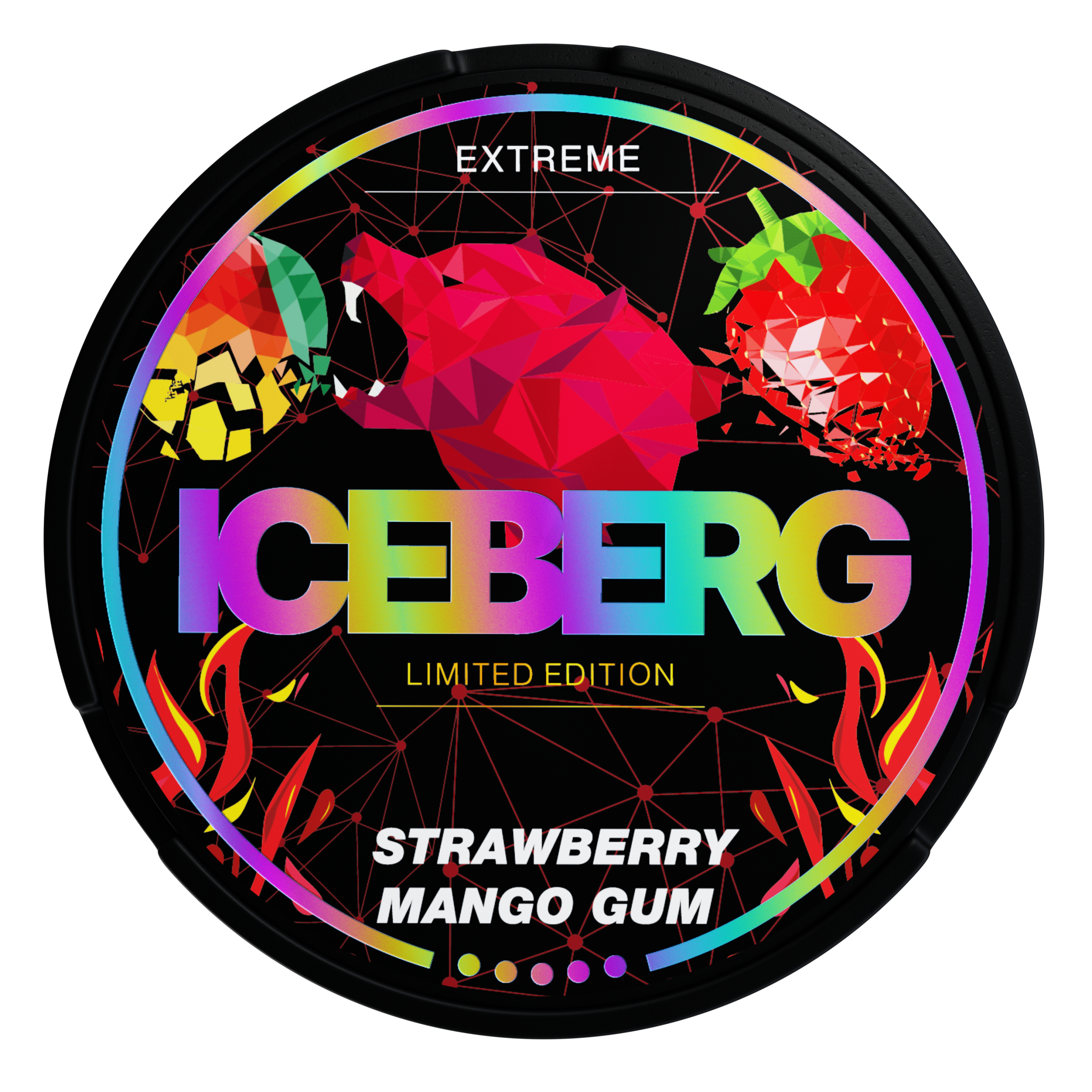 Iceberg Strawberry Mango Snus - 50mg – ICEBERG 50mg, ICEBERG Erdbeer Mango