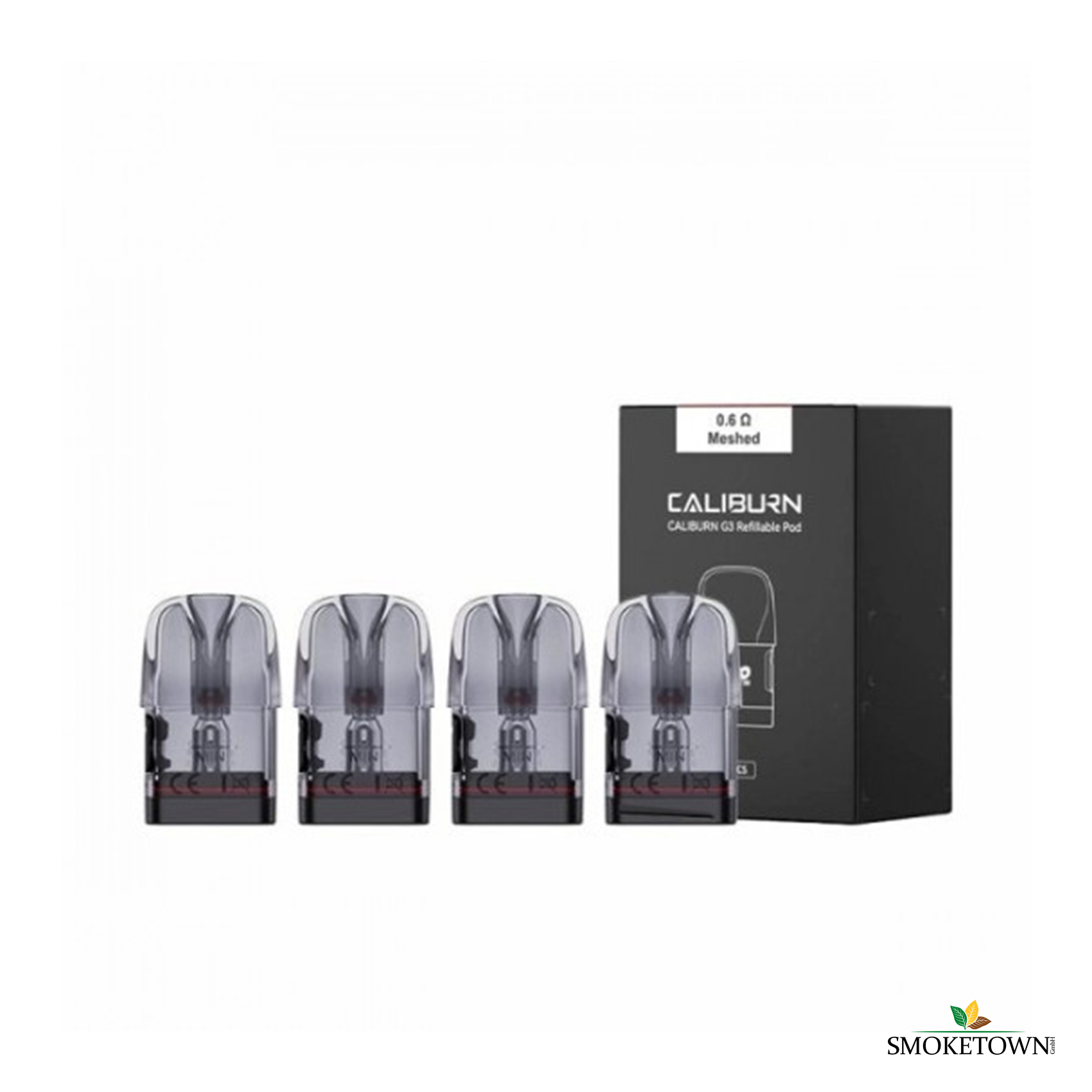 Caliburn G3 Kartuschen – Uwell - 4er Pack – auslaufsichere Pods, Caliburn G3 4er Pack