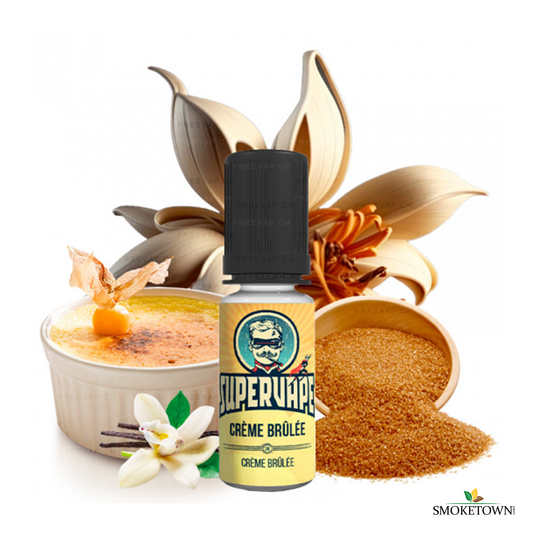 Supervape Aroma - Crème Brûlée – 10ml – Crème Brûlée Aroma, Dessert Aroma E-Liquid
