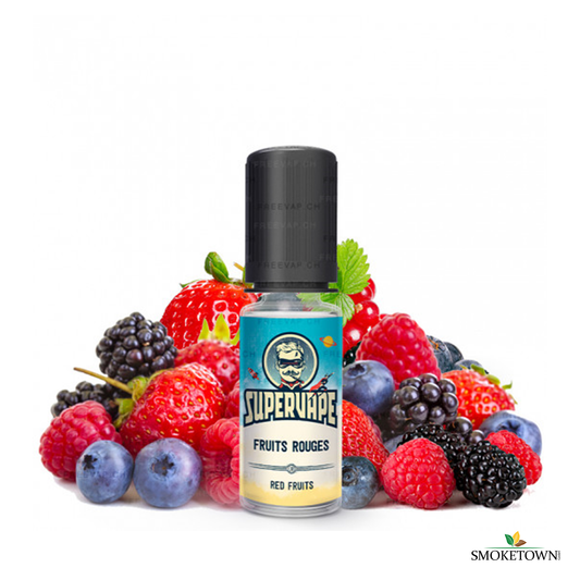 Supervape Aroma - Rote Beeren – 10ml – Beeren-Mix Aroma, DIY Konzentrat Beerenmix