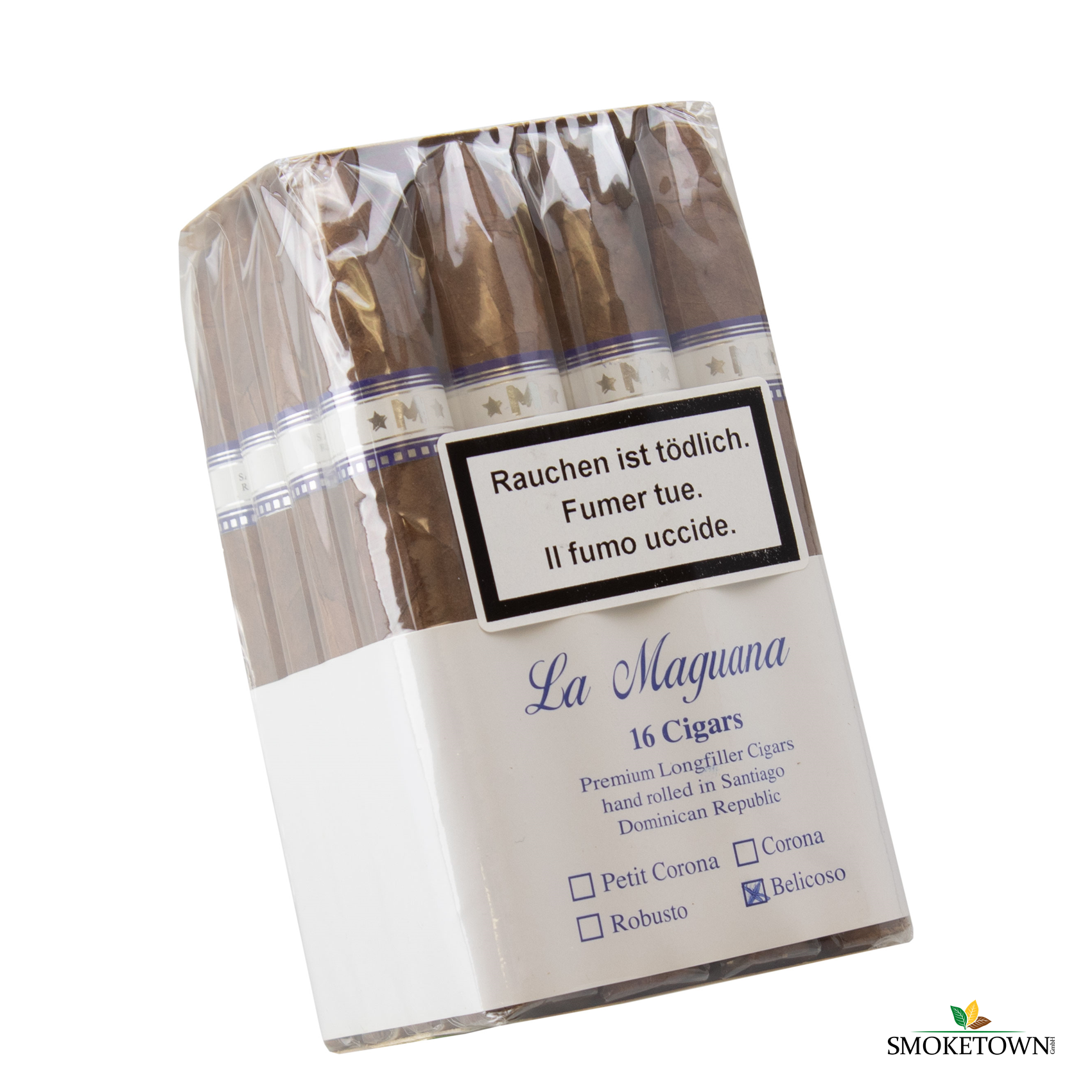 La Maguana Zigarre Belicoso – Amish Deckblatt Zigarre, Amish Tabakblatt