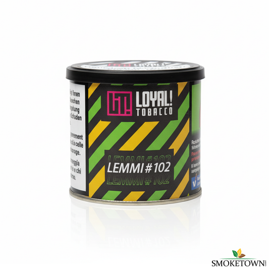 Loyal Shisha Tabak – LEMMY #102 – All-Day Lemon Mint Tabak, aromatischer Minztabak