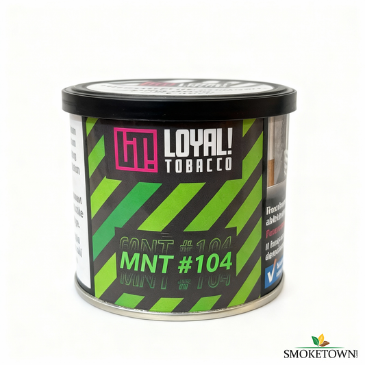 Loyal Shisha Tabak MNT #104 – aromatischer Shisha Tabak, Balanced Mint Shisha Tabak