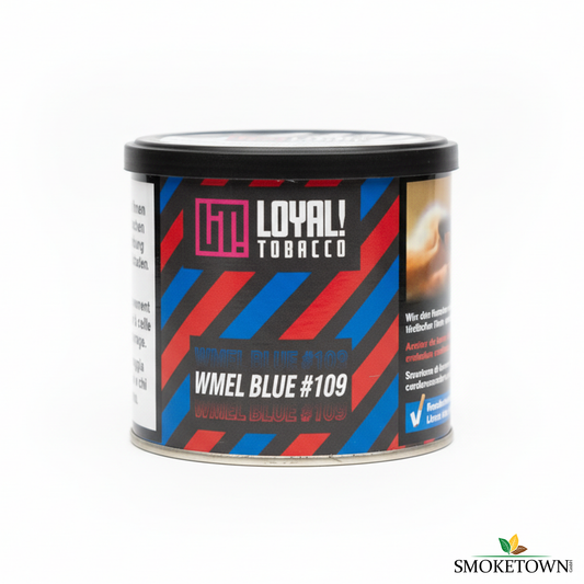 Loyal Shisha Tabak WMEL BLUE #109 – aromastarker Shisha Tabak, Blaubeer-Mix Shisha