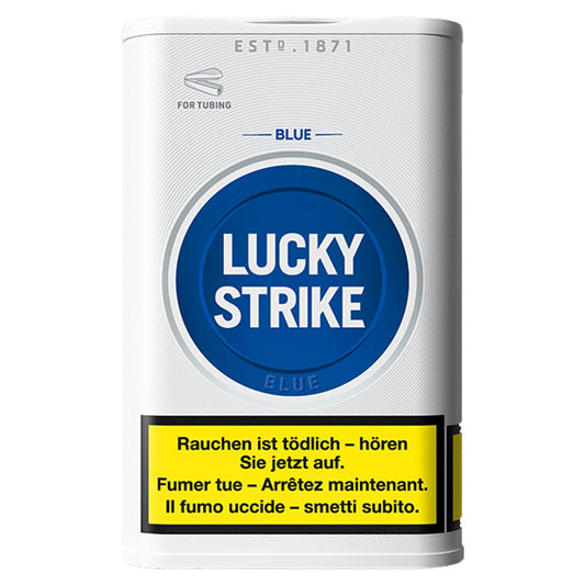 Lucky Strike Original Blue Tabakeimer – ausgewogener Stopftabak, Lucky Strike Blue Stopftabak
